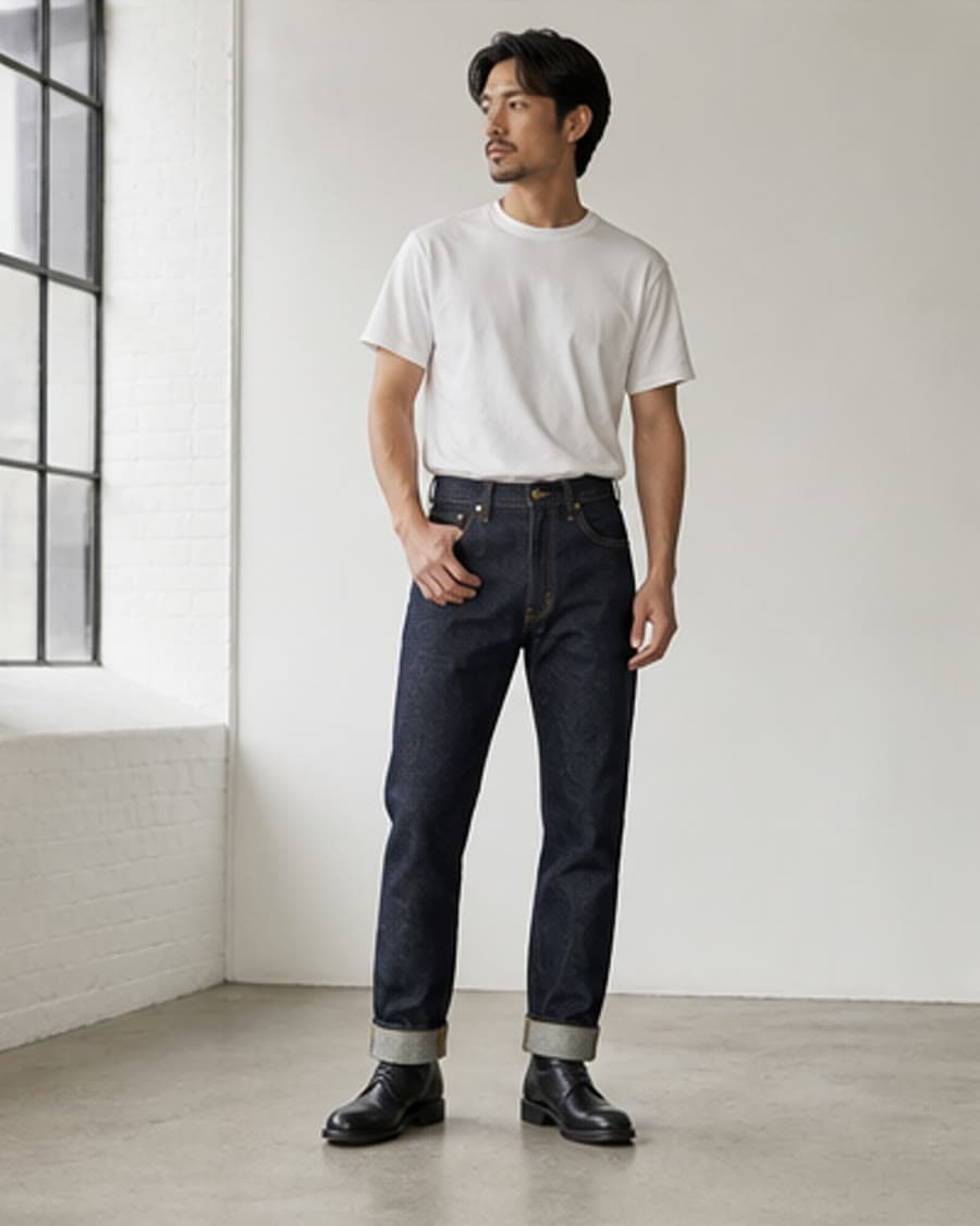 Foundry Selvedge Straight